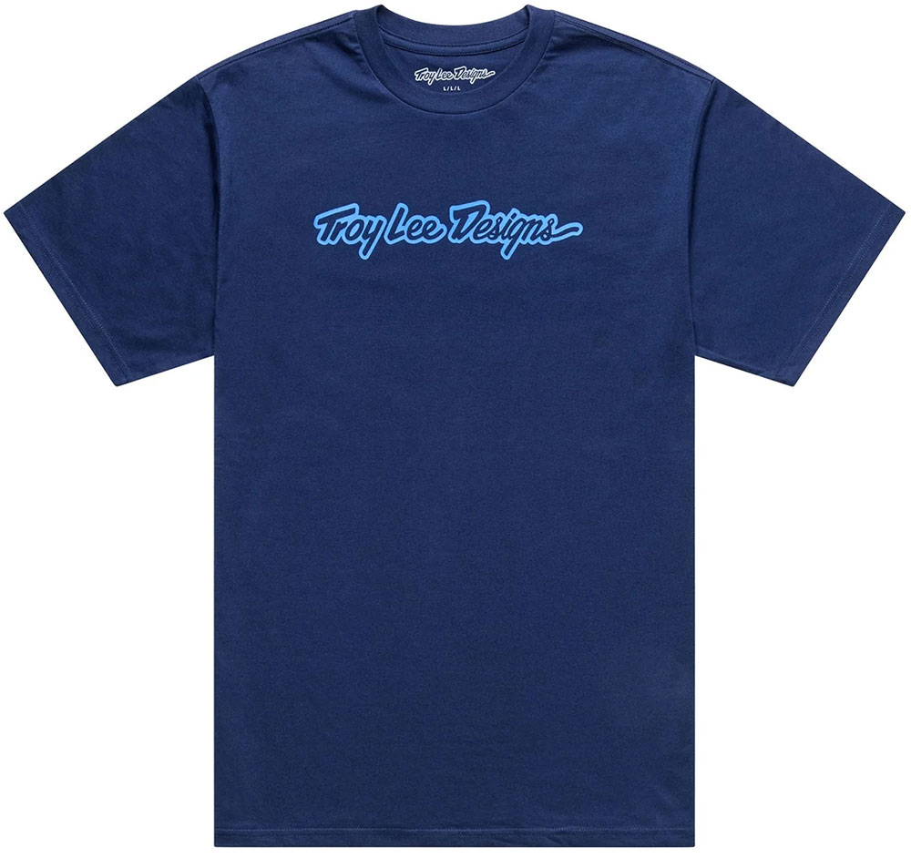 Sleeve - T-Shirt Signature Navy/Aero Blue