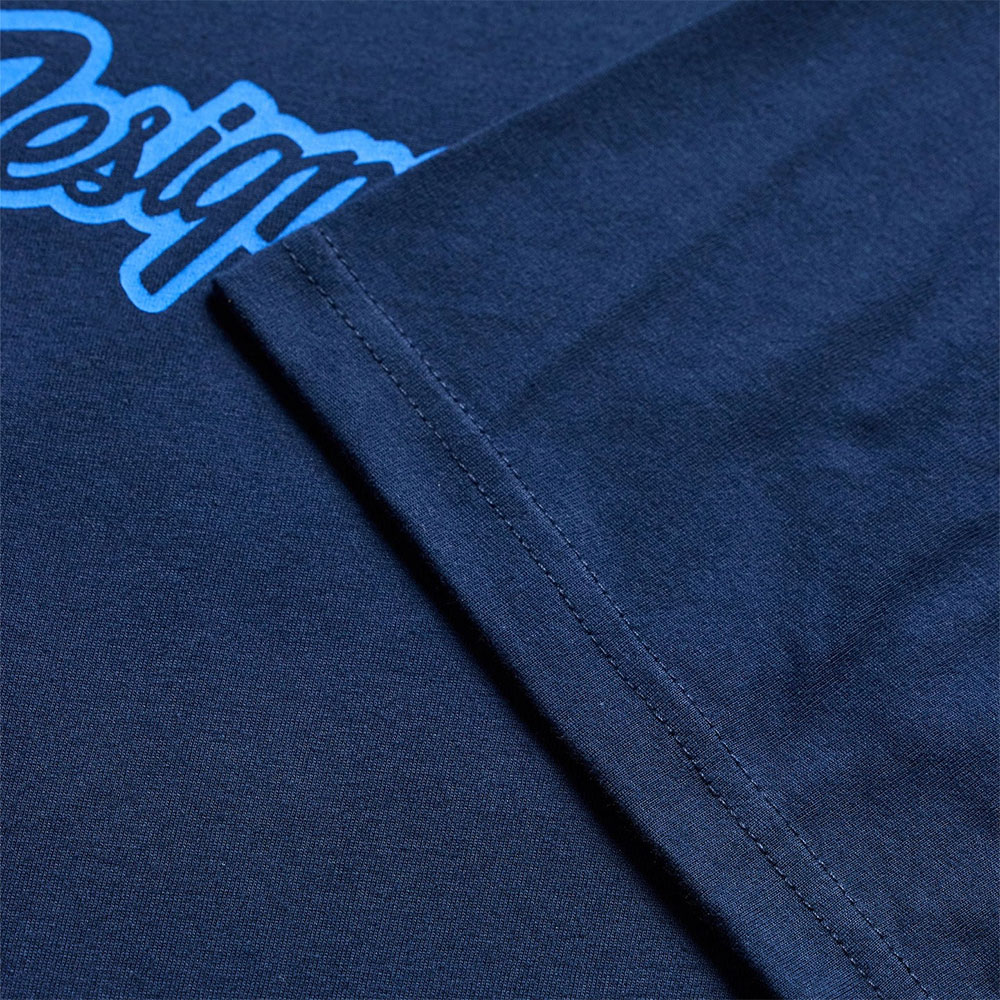 Sleeve - Camiseta Signature Azul marino/Azul aeronáutico
