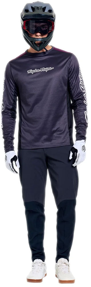 Stage - Maillot MTB manches longues Signature Carbon