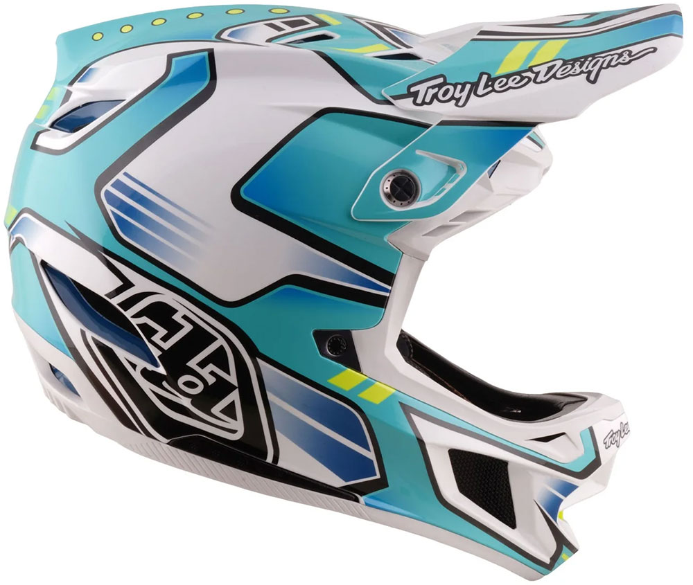 D4 Composite MIPS - Fullface Helm Crest / Real Teal