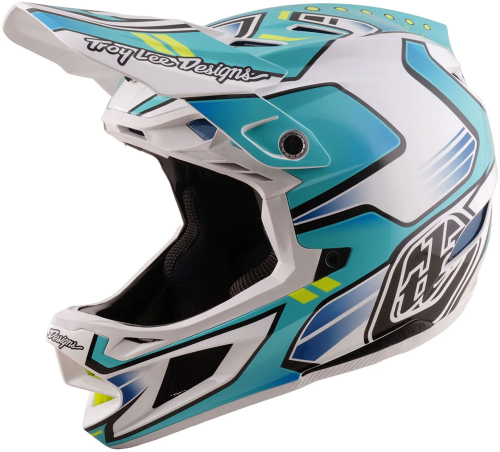 D4 Composite MIPS - Fullface Helm Crest / Real Teal