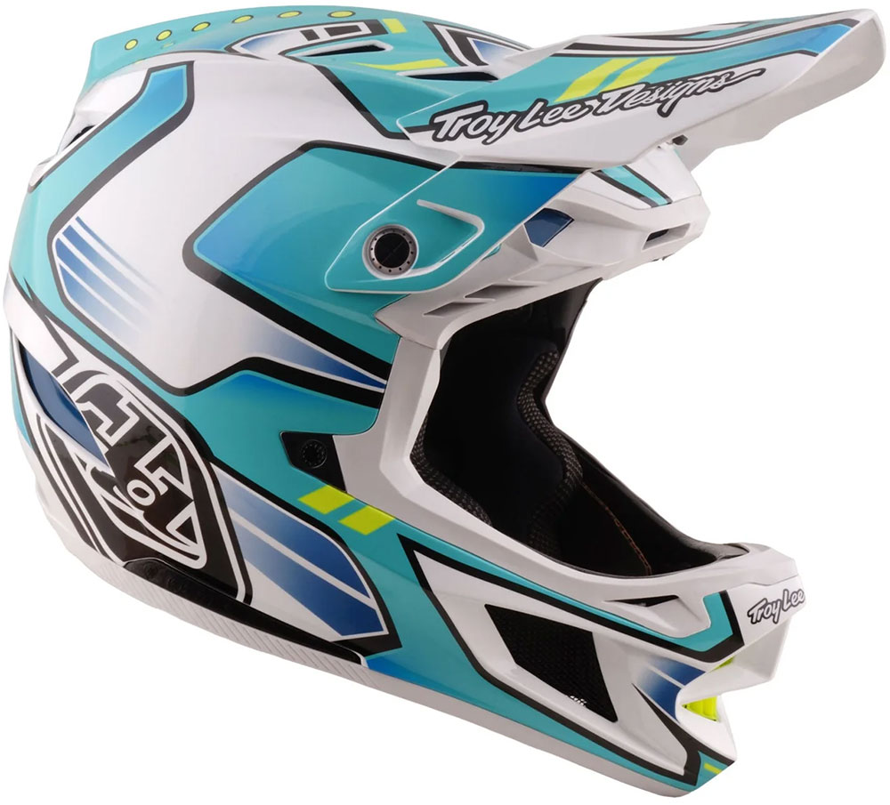 D4 Composite MIPS - Fullface Helm Crest / Real Teal