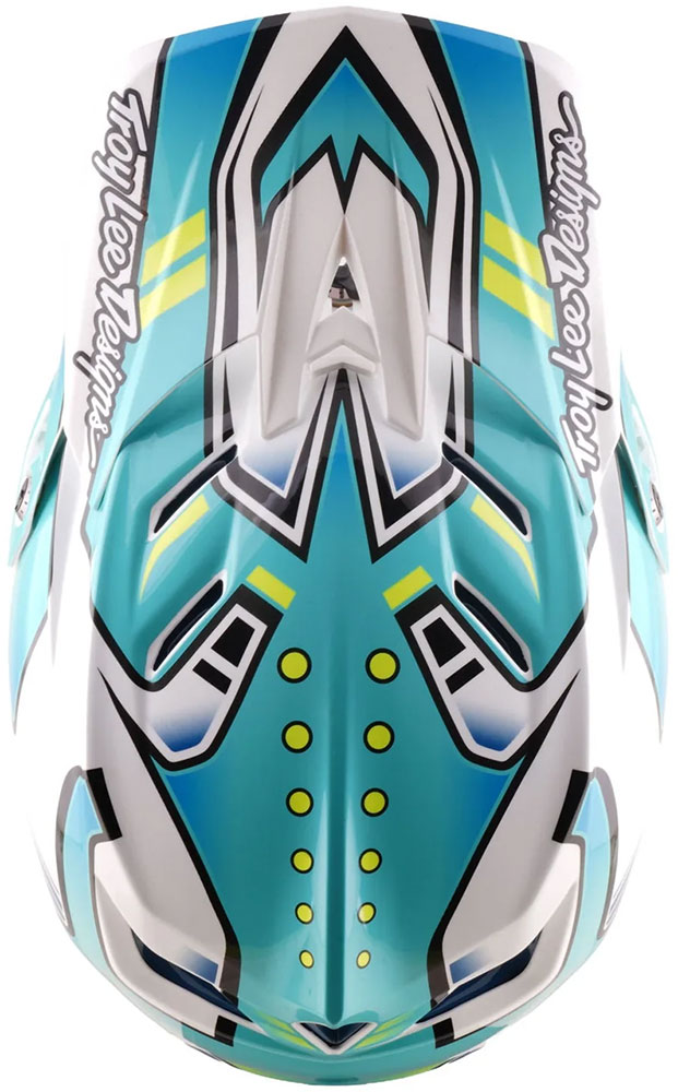 D4 Composite MIPS - Fullface Helm Crest / Real Teal