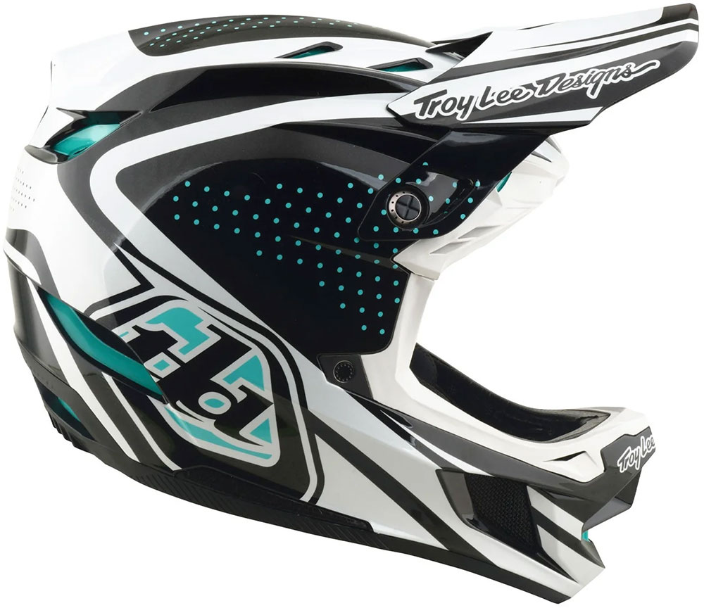 D4 Polycrylite MIPS - Fullface Helm The Line Charcoal/White