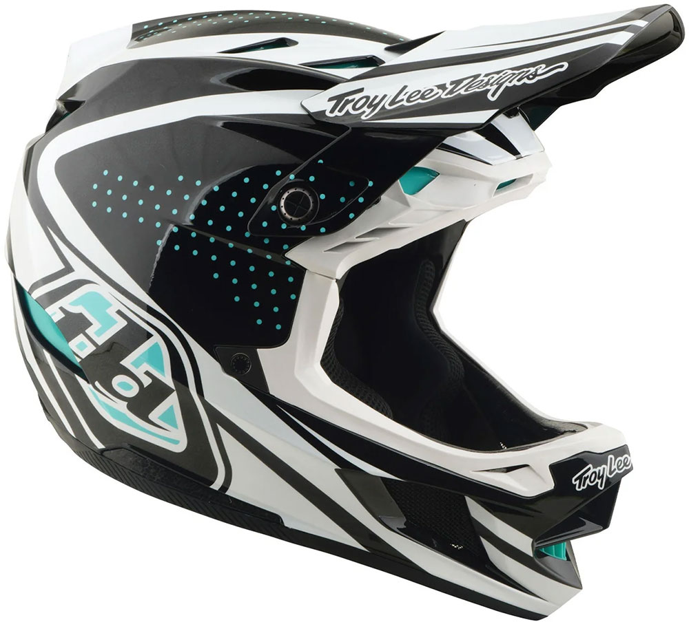 D4 Polycrylite MIPS - Fullface Helm The Line Charcoal/White