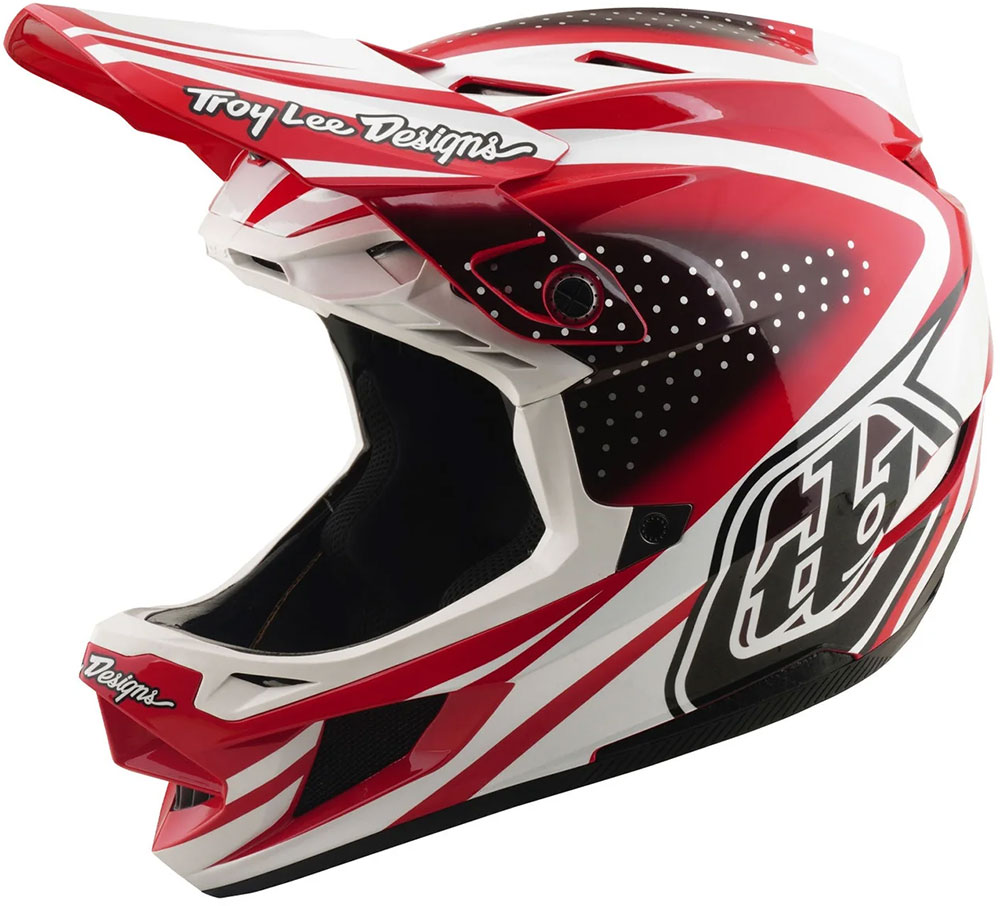 D4 Polycrylite MIPS - Casque full-face The Line Fire/White