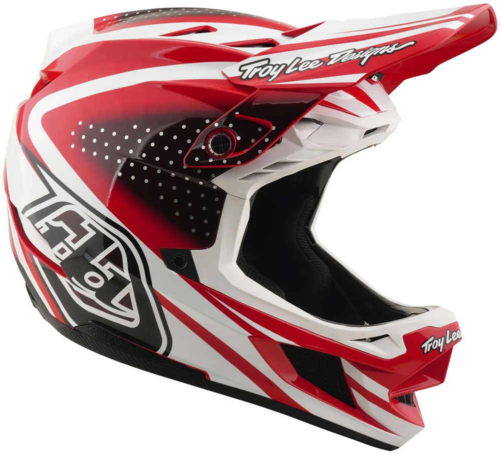 D4 Polycrylite MIPS - Casque full-face The Line Fire/White