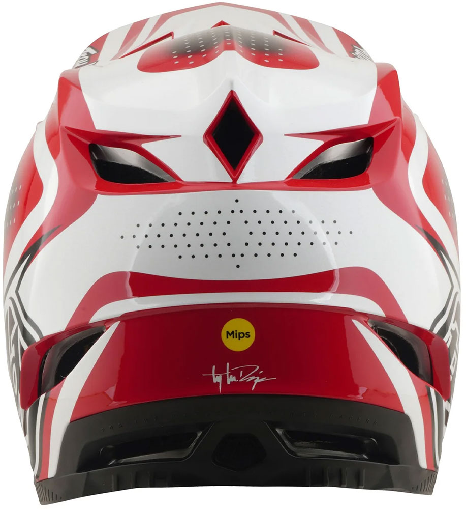 D4 Polycrylite MIPS - Casque full-face The Line Fire/White
