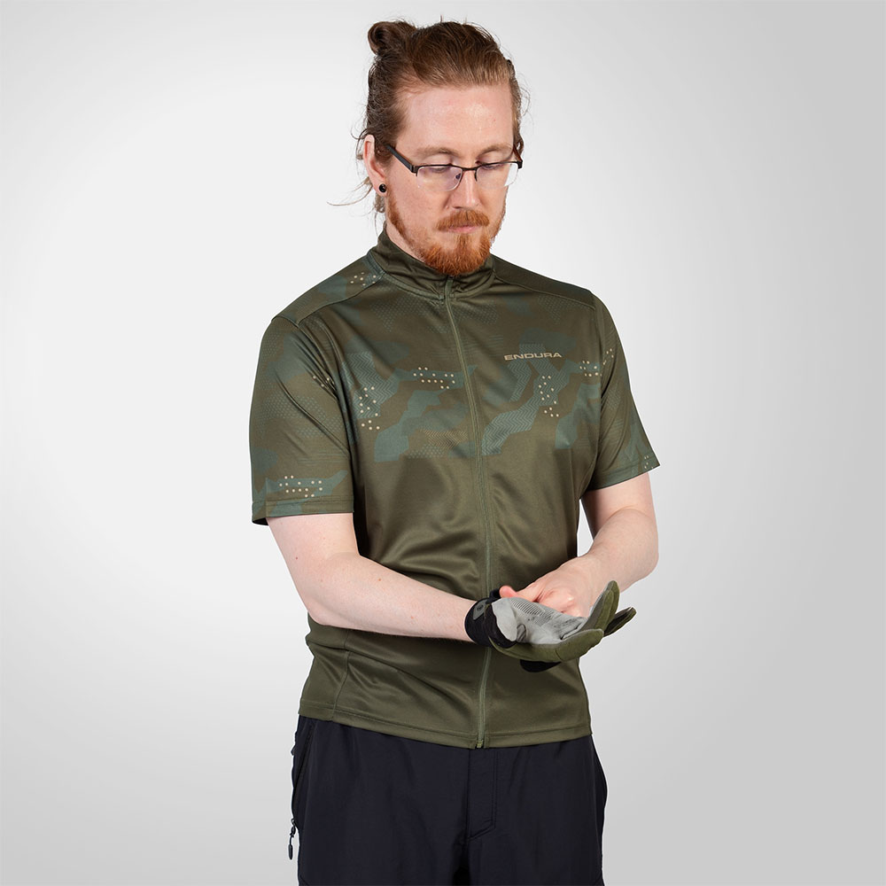 Hummve Ray II - Trikot Olive Green
