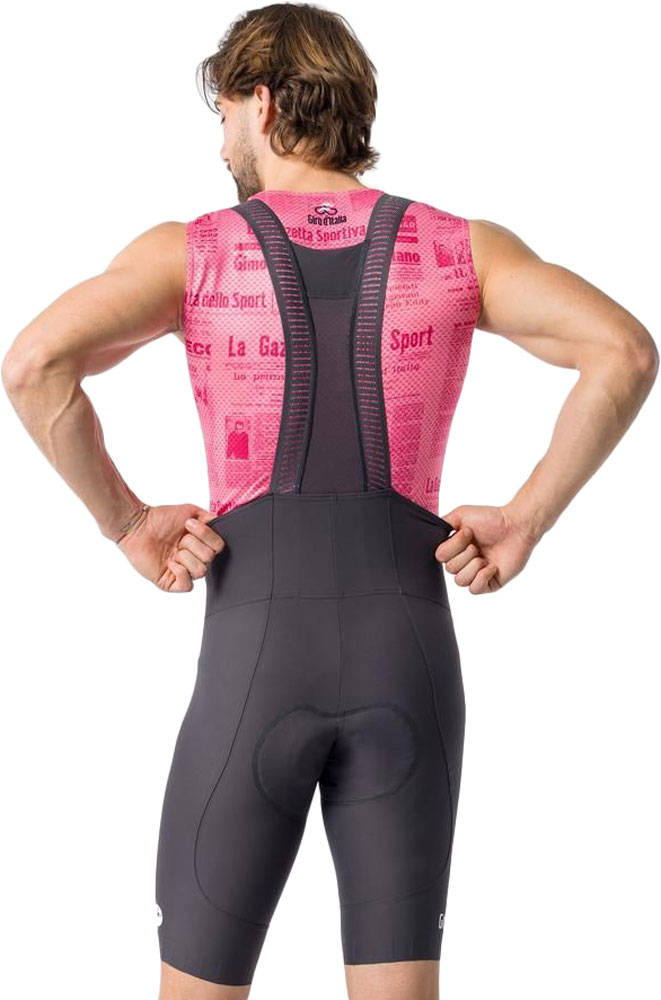 Giro Trofeo 2 - Trägerhose mit Polster Dark Gray