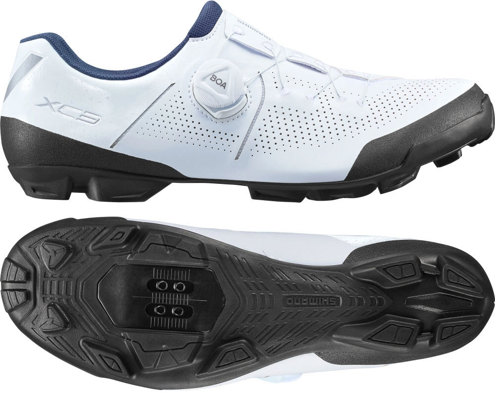 SH-XC302 White - MTB Shoes wide