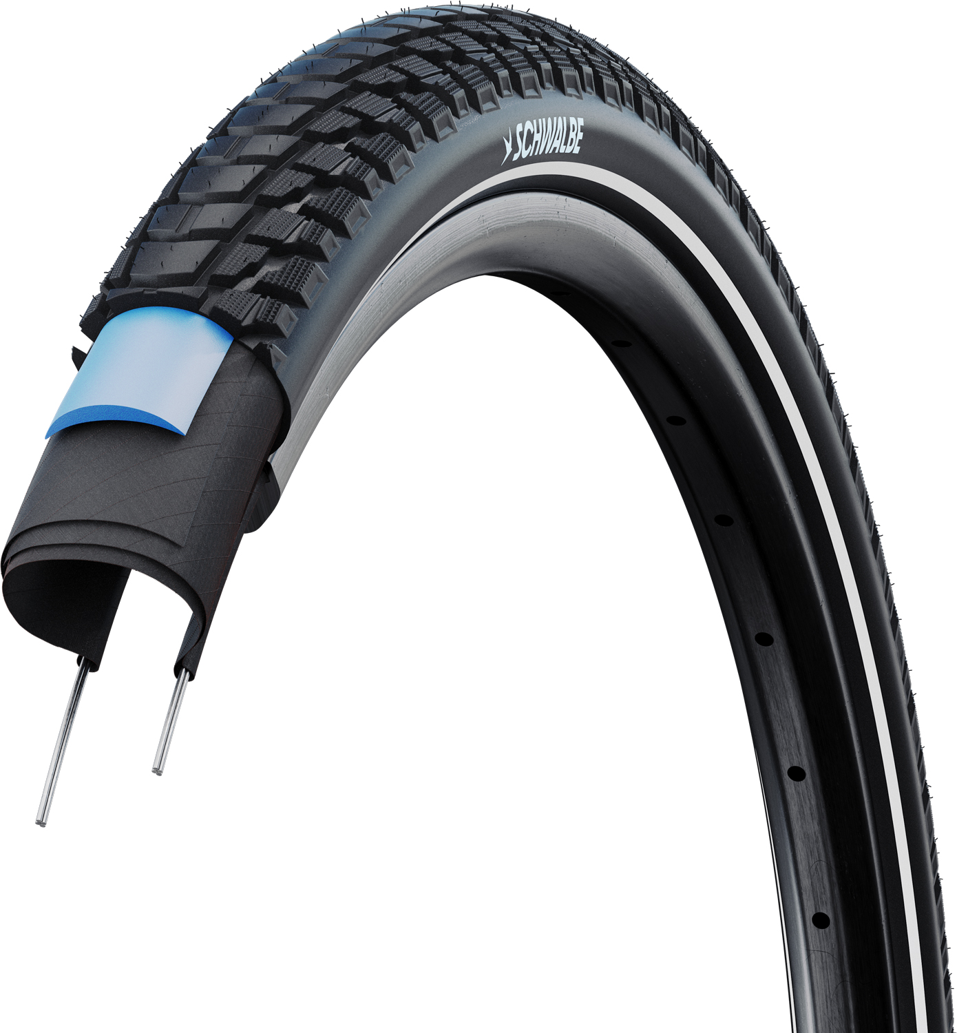 Marathon Plus Tour SG 55-622 AddixGreen E-50 Reflex Drahtreifen