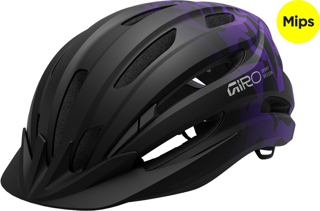 Register Mips II matte purple rush (50-57 cm) - Youth Trekking Helmet
