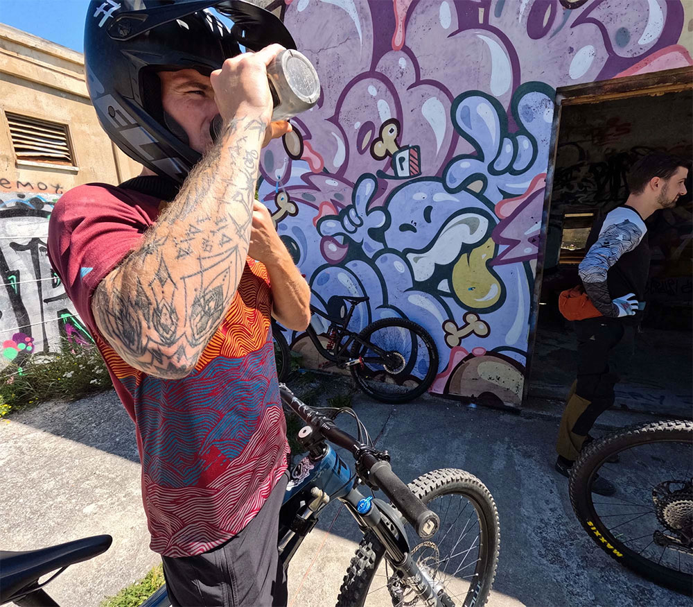 Braapz - Maillot MTB Windsor Wine/Windsor Wine