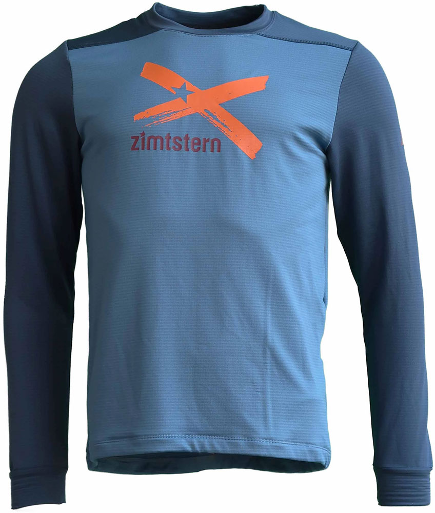 Crewz - MTB Long Sleeve Jersey Blue Steel