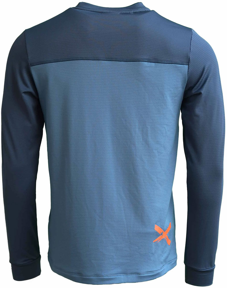 Crewz - MTB Long Sleeve Jersey Blue Steel