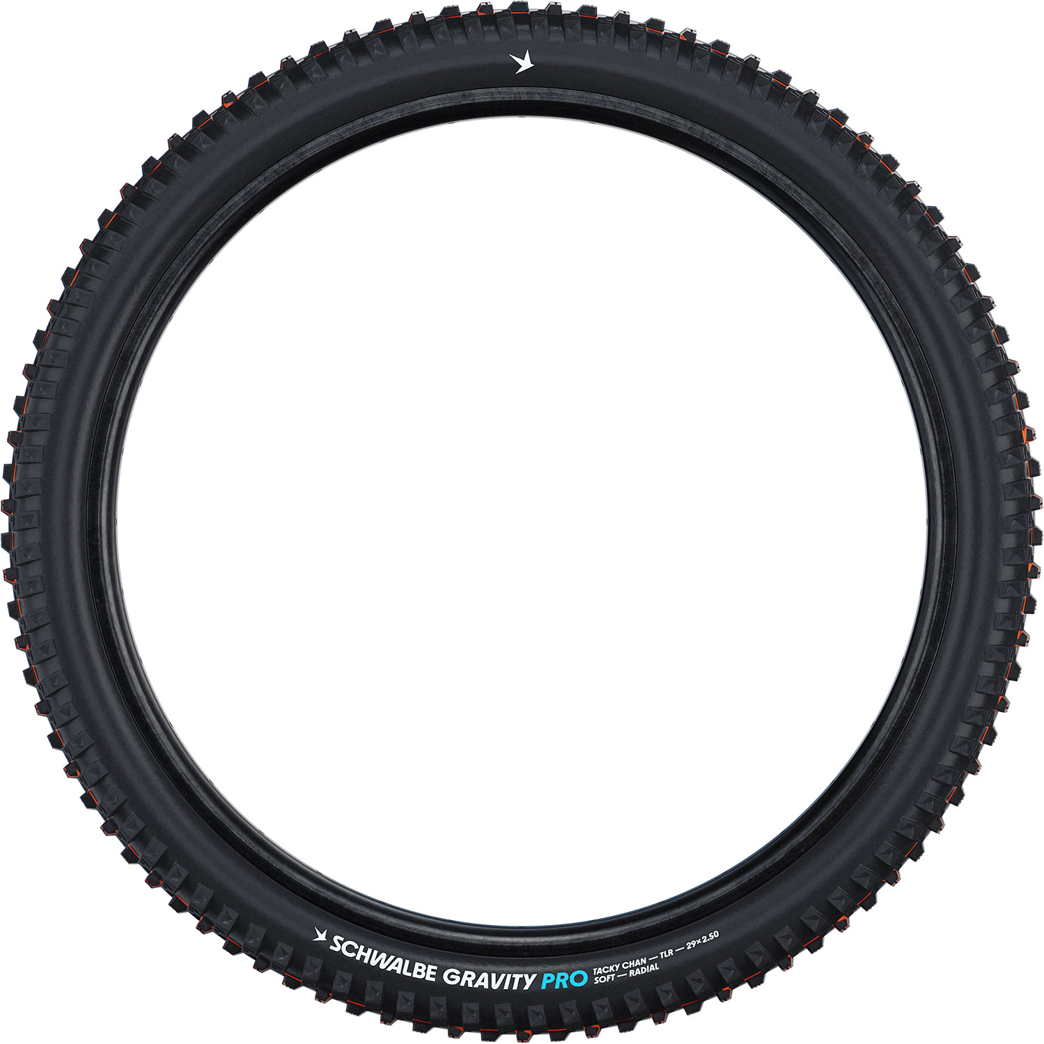 Neumático plegable Tacky Chan Gravity Pro Radial 29x2.50" TLR Soft E-50