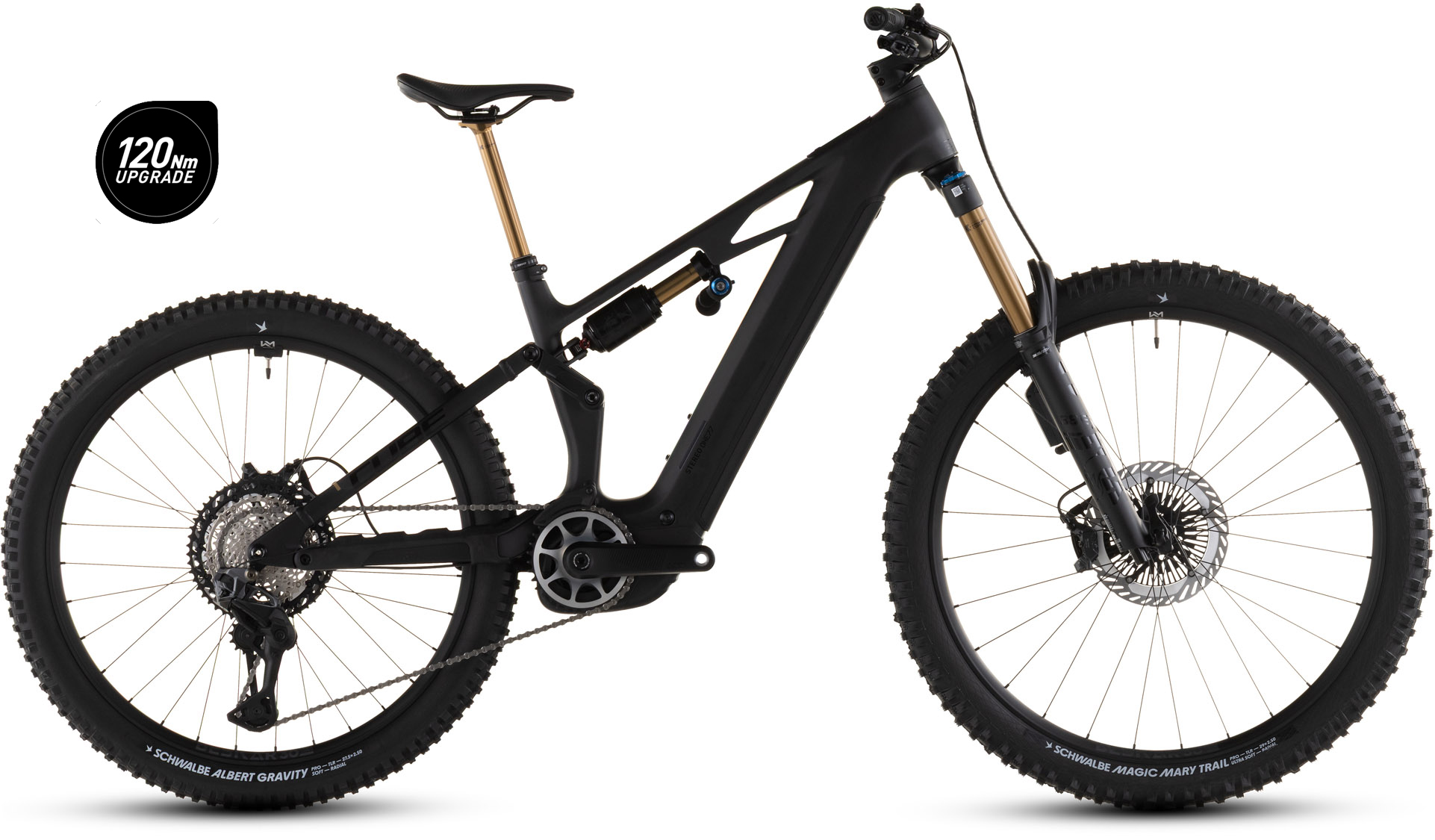 Stereo Hybrid ONE77 HPC AT 800 carbon´n´gold