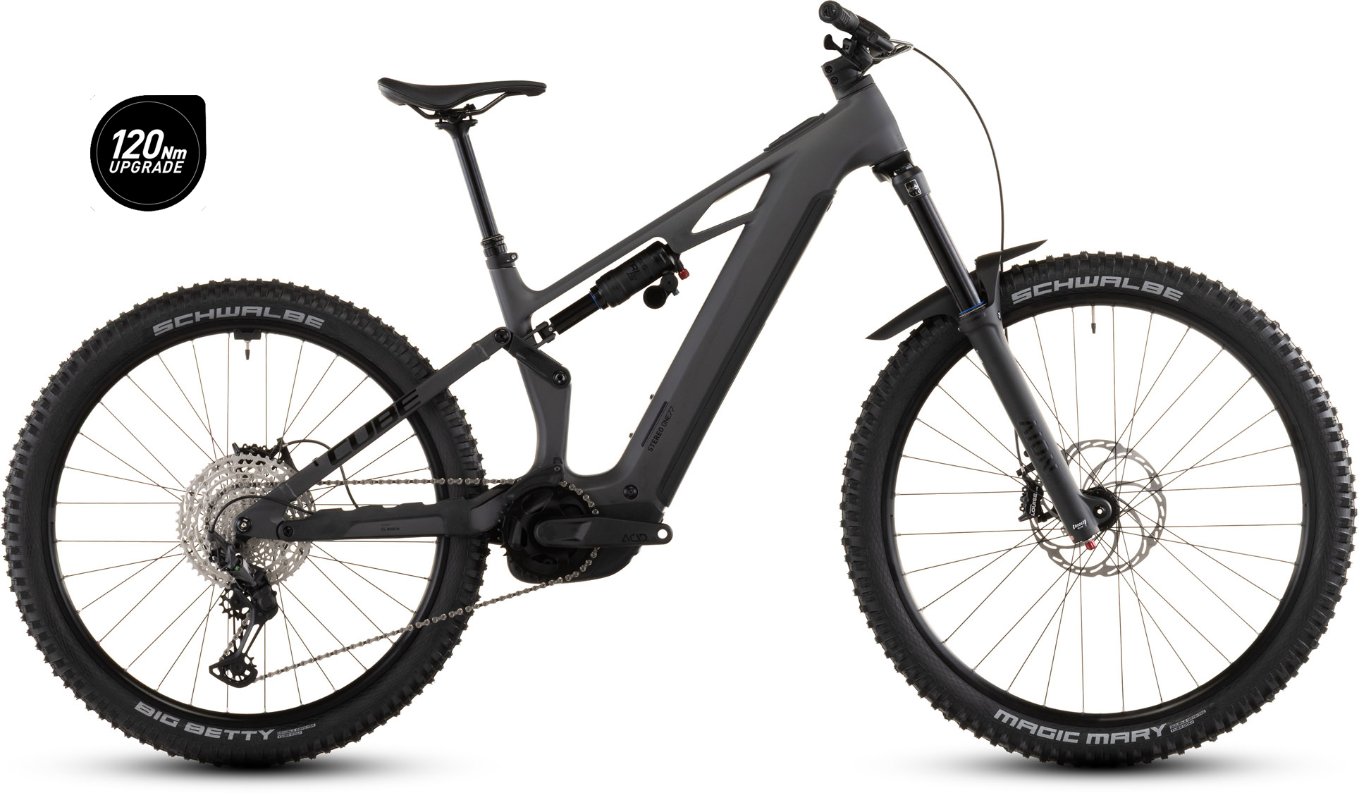 Stereo Hybrid ONE77 HPC Race 800 irongrey´n´black