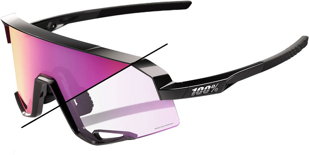 Slendale (Purple Photochromic Mirror Lens) - Sportbrille