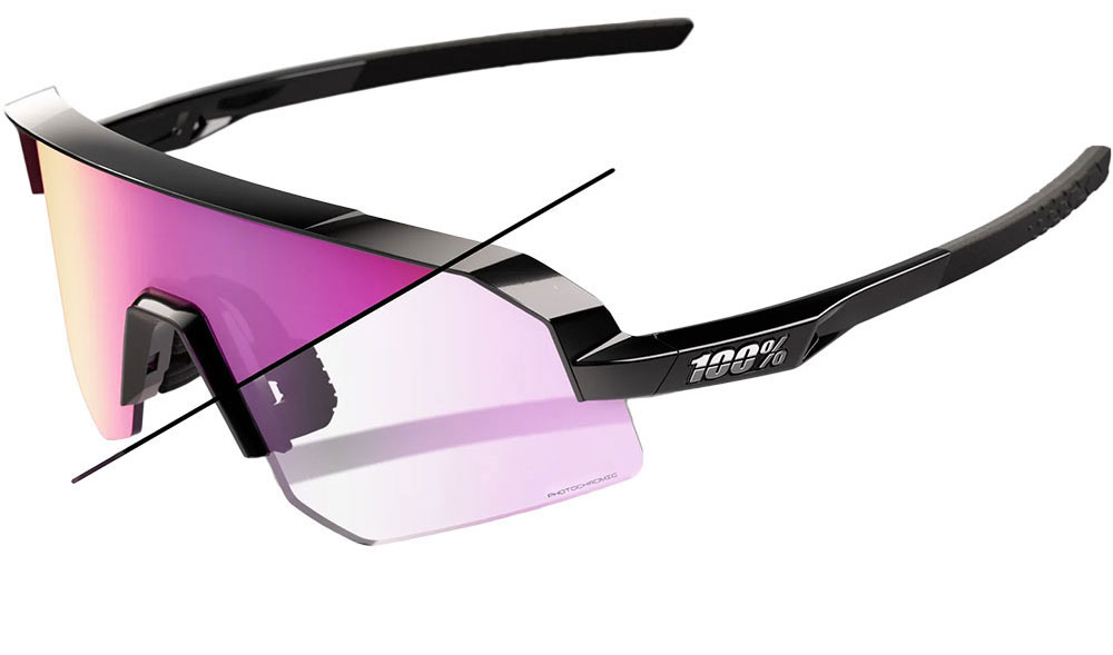 Slendale SL (Purple Photochromic Mirror Lens) - Sportbrille