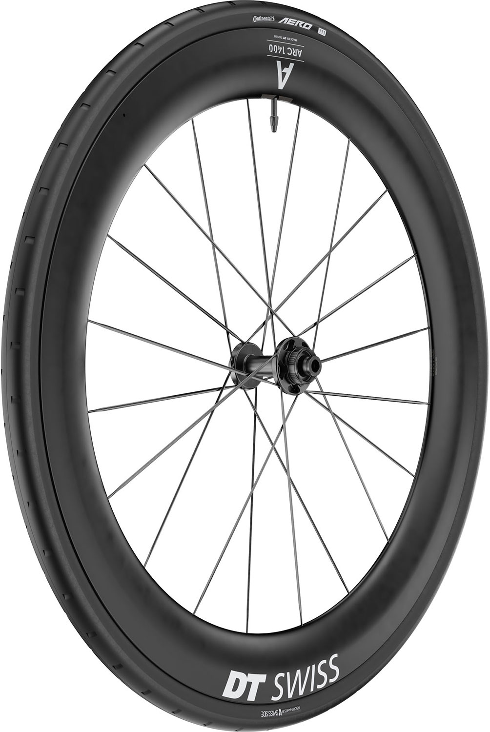 ARC 1400 Dicut WTS 65 28" CL Carbon Vorderrad