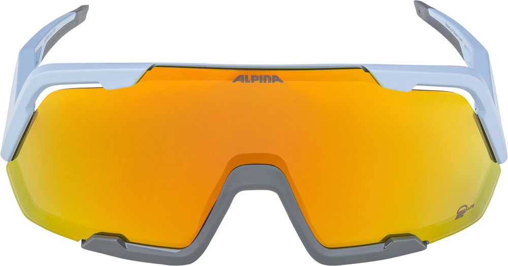 Rocket Q-Lite - Gafas deportivas Smoke-Azul mate 