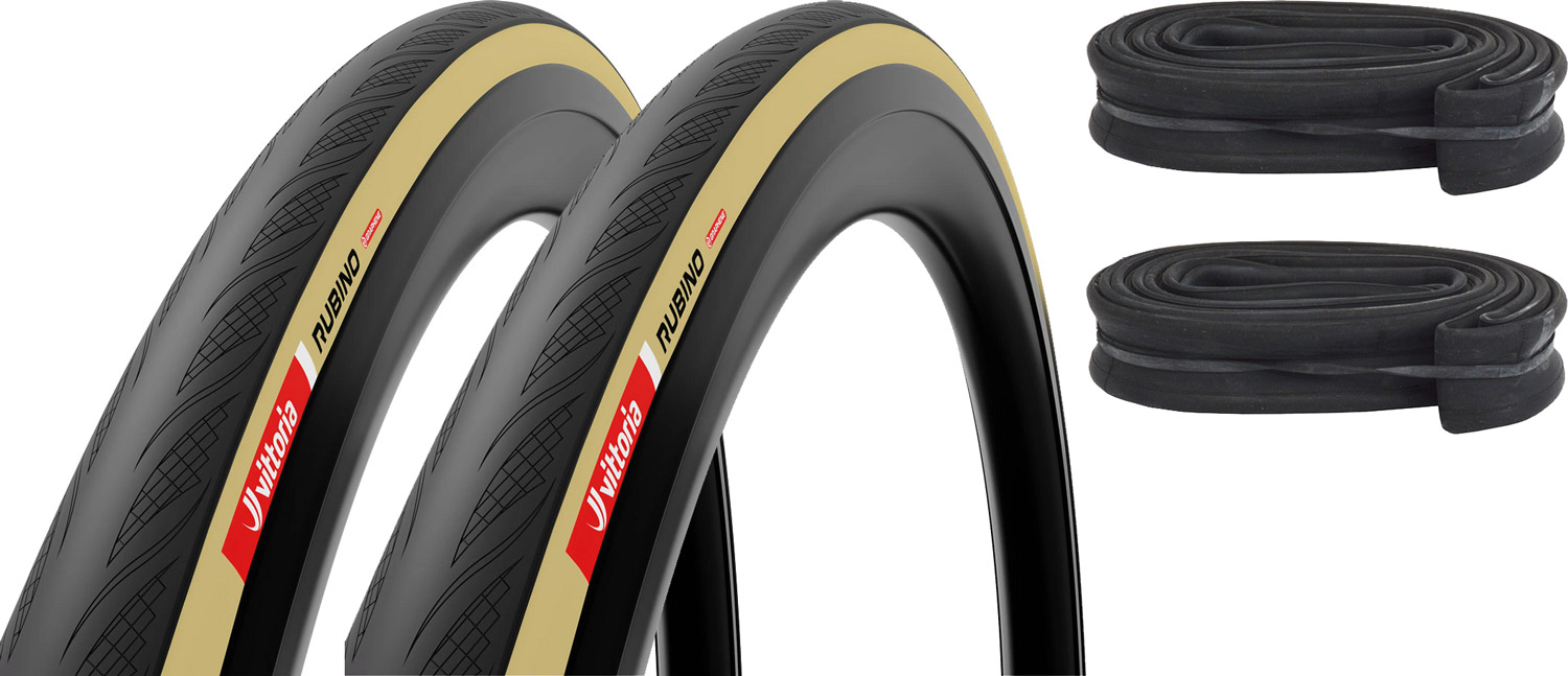 Rubino V Graphene 2.0 Faltreifen-Set inkl. 60mm-Schläuche