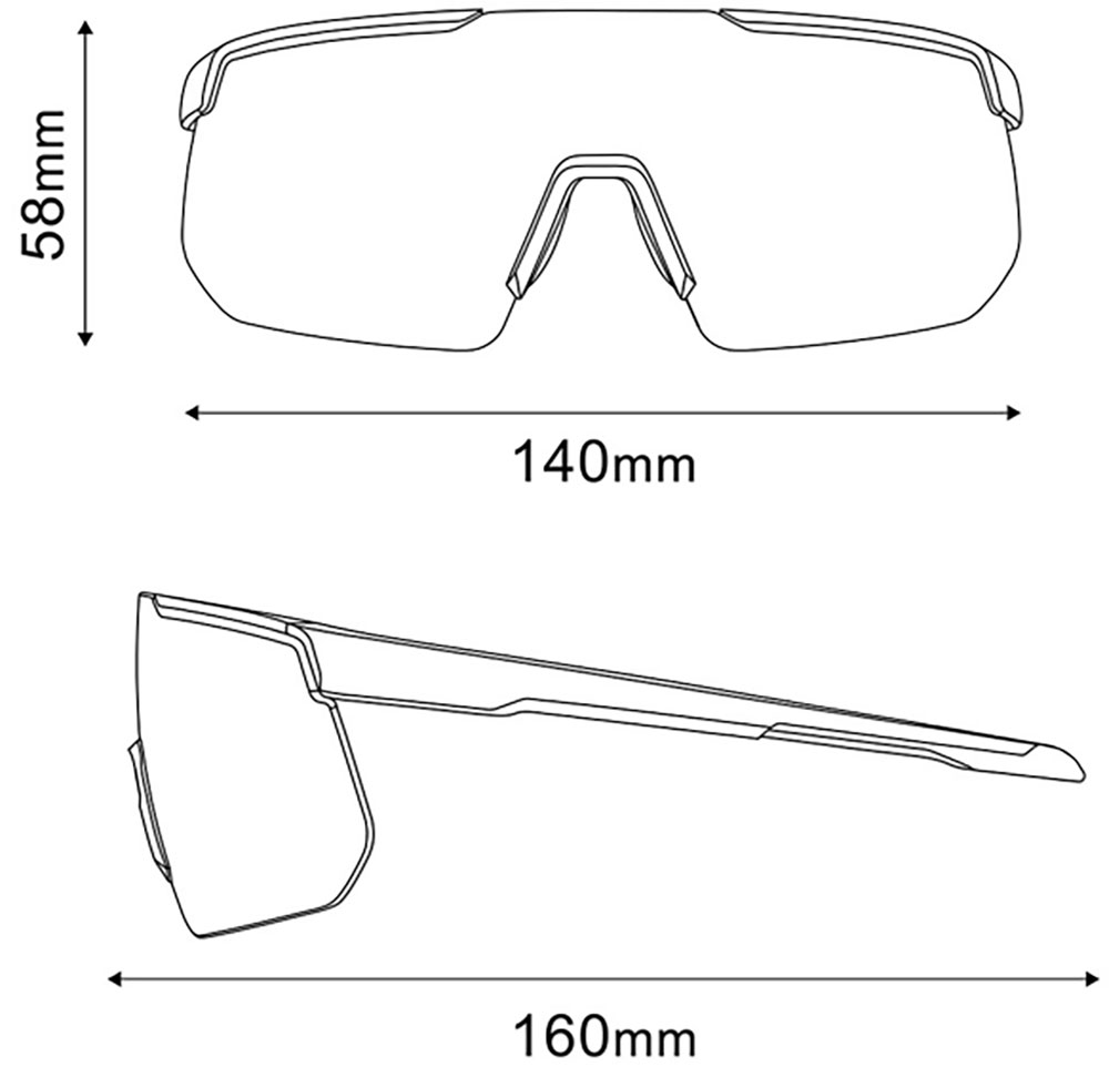 S-Phyre 2 Allroad matte black - Gafas deportivas