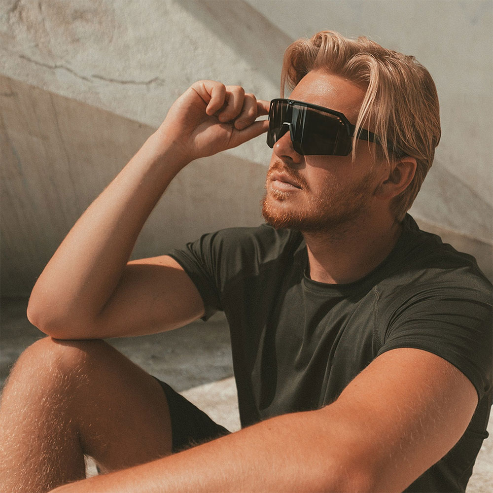 Treriksröset Black / Smoke - Gafas deportivas