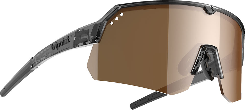 Treriksröset Tri-x Polarised Brown / Silver Mirror - Occhiali sportivi