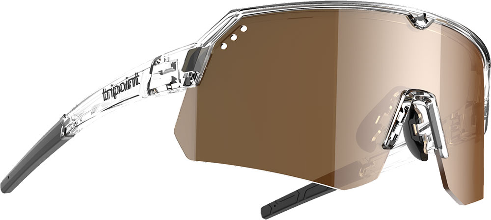 Treriksröset Tri-x Polarised Brown / Silver Mirror - Occhiali sportivi