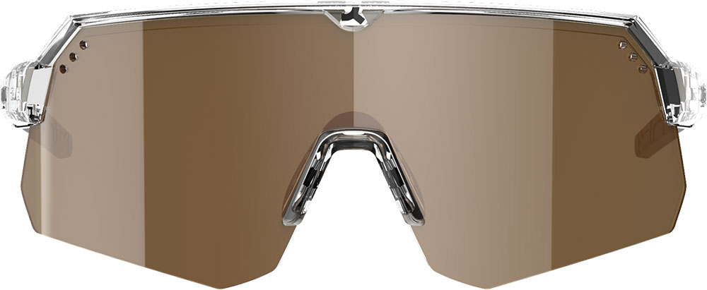 Treriksröset Tri-x Polarised Brown / Silver Mirror - Gafas deportivas