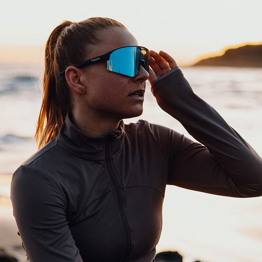 Lake Victoria X-Small Smoke / Blue Multi - Lunettes de sport