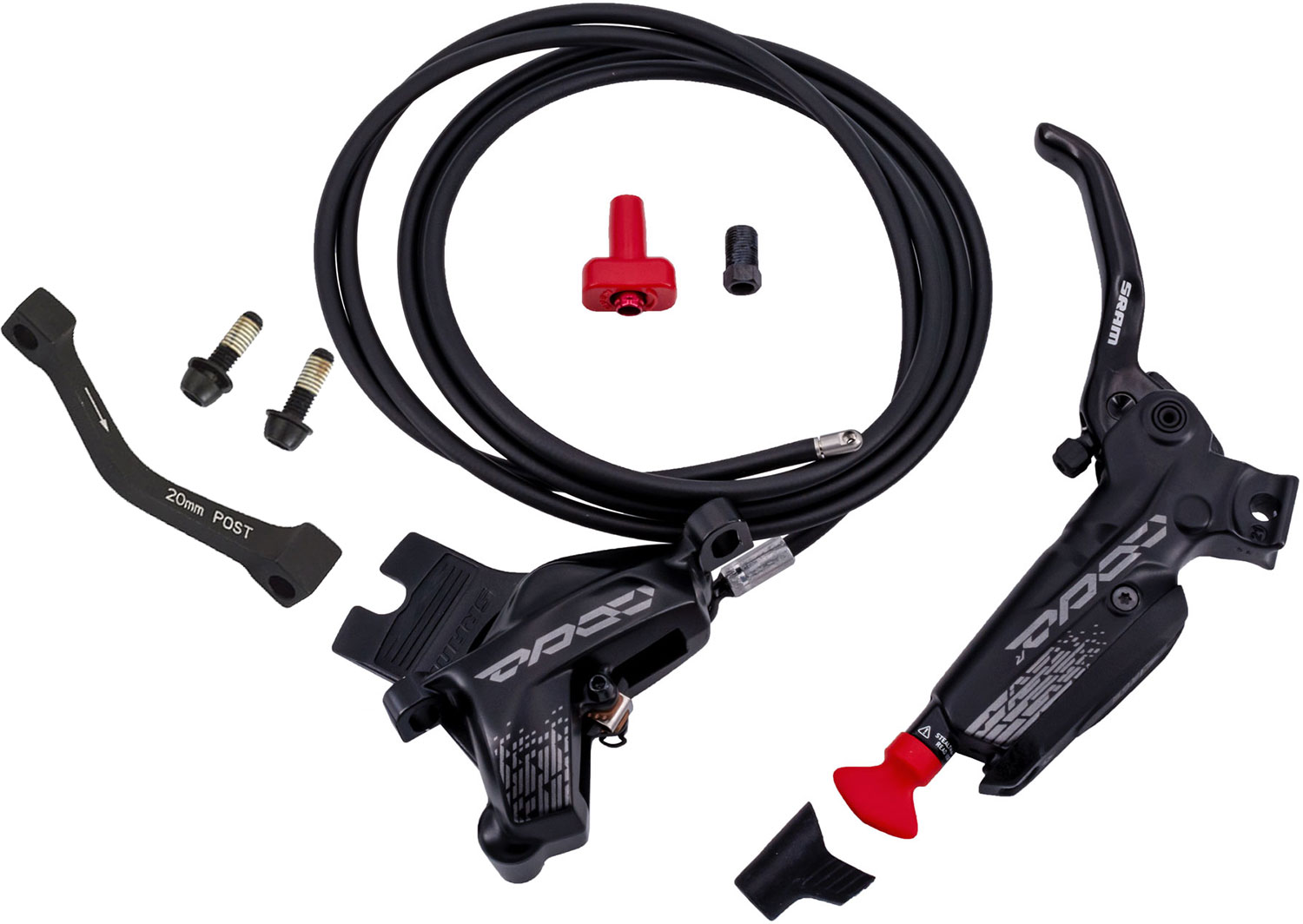 Code R rear disc brake 1750mm + 20mm PM adapter TOP-DEAL