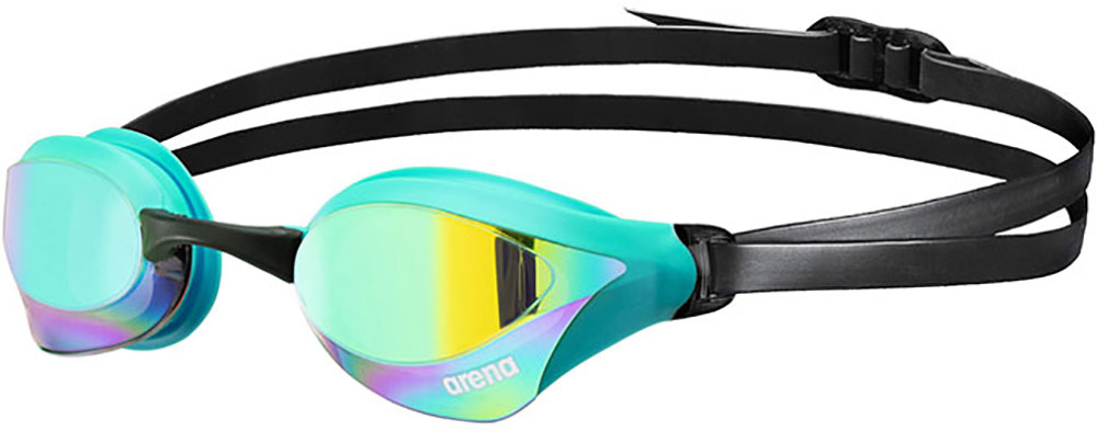 Cobra Core Swipe Mirror - Emerald/Peacock swim goggles