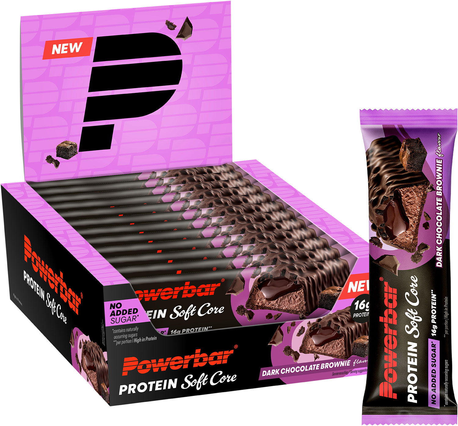 Protein Soft Core Bar 16er Caja