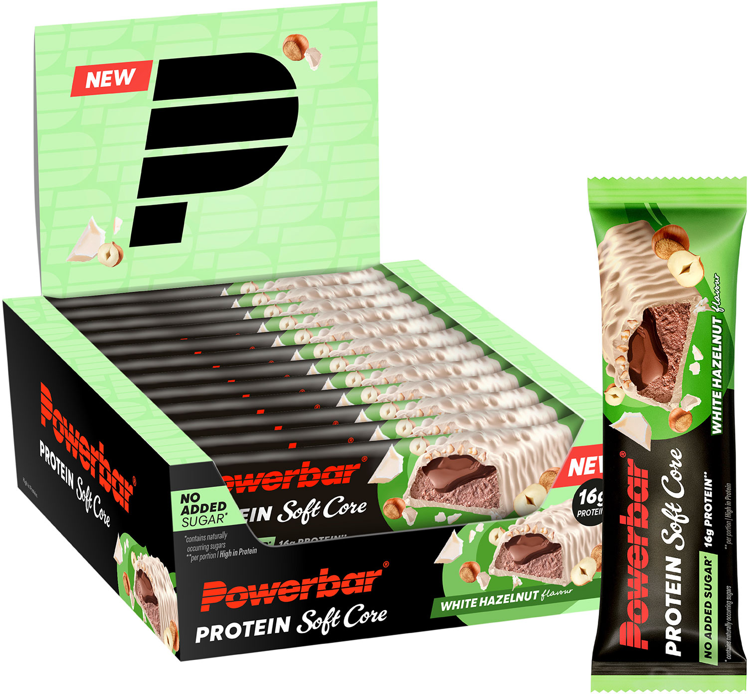 Barre Protein Soft Core boîte de 16