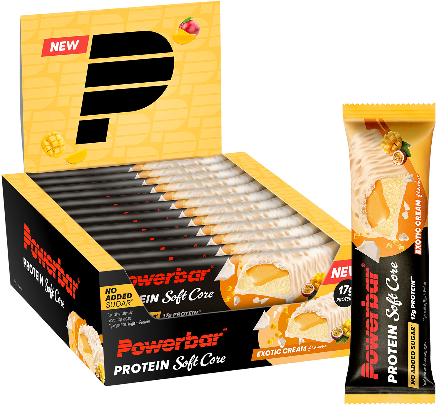 Barre Protein Soft Core boîte de 16