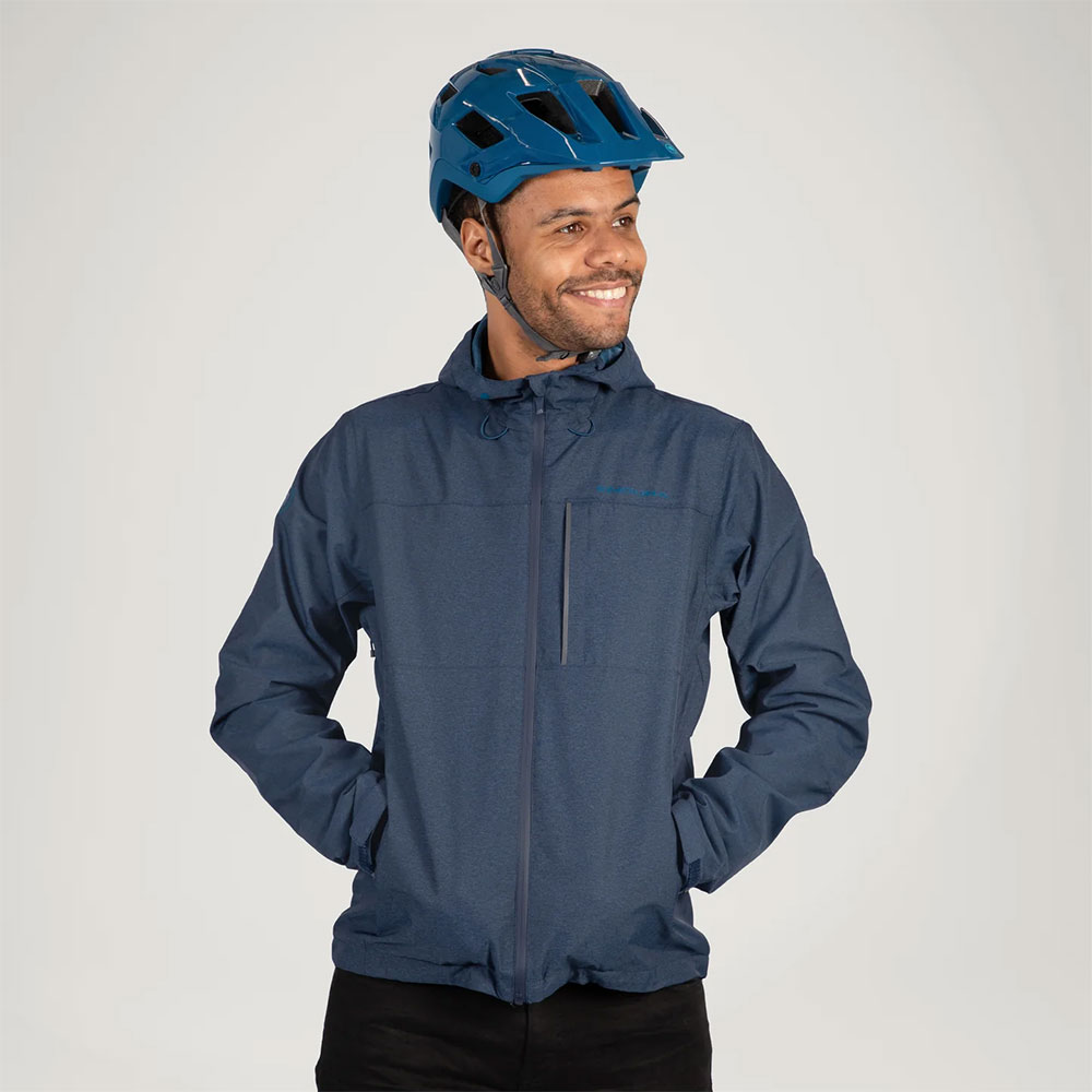 Hummvee - Veste de pluie bleu encre