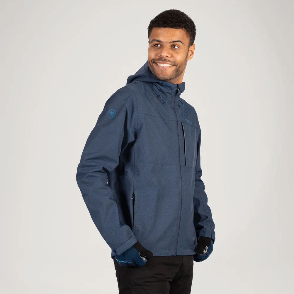Hummvee - Veste de pluie bleu encre