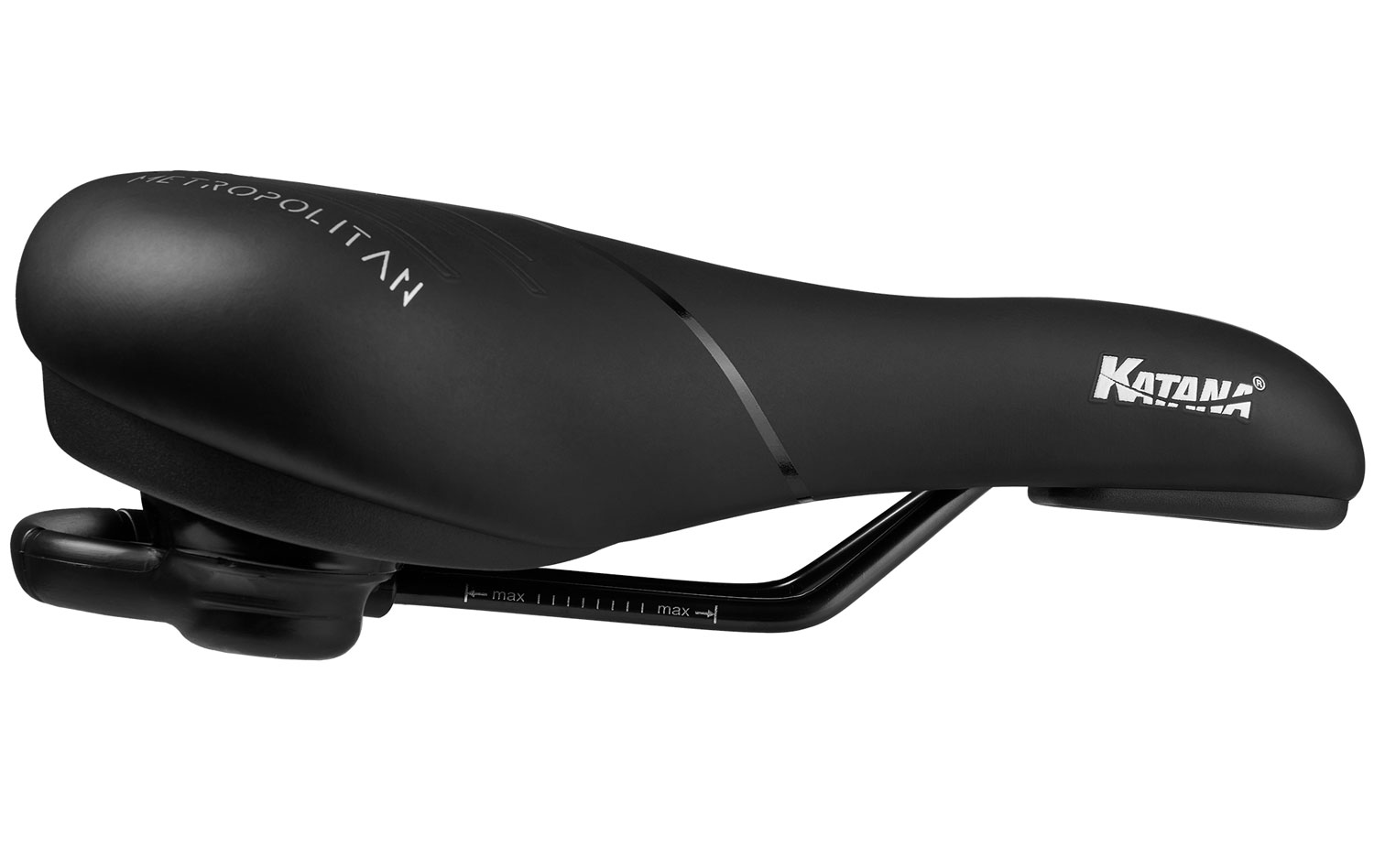 Sillín S7 Touring S-Comfort Flow-Cut con empuñadura