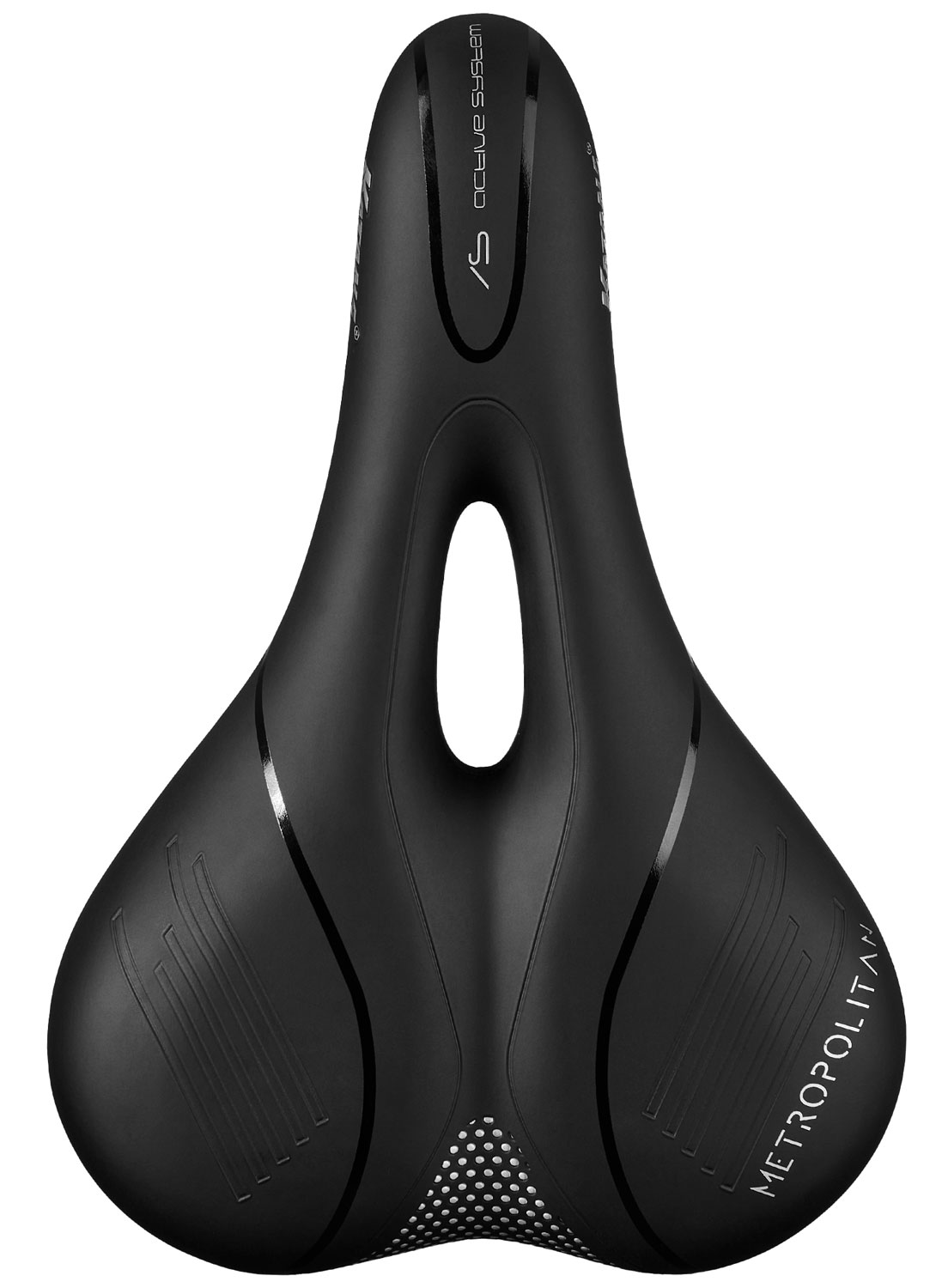 Sillín S7 Touring S-Comfort Flow-Cut con empuñadura