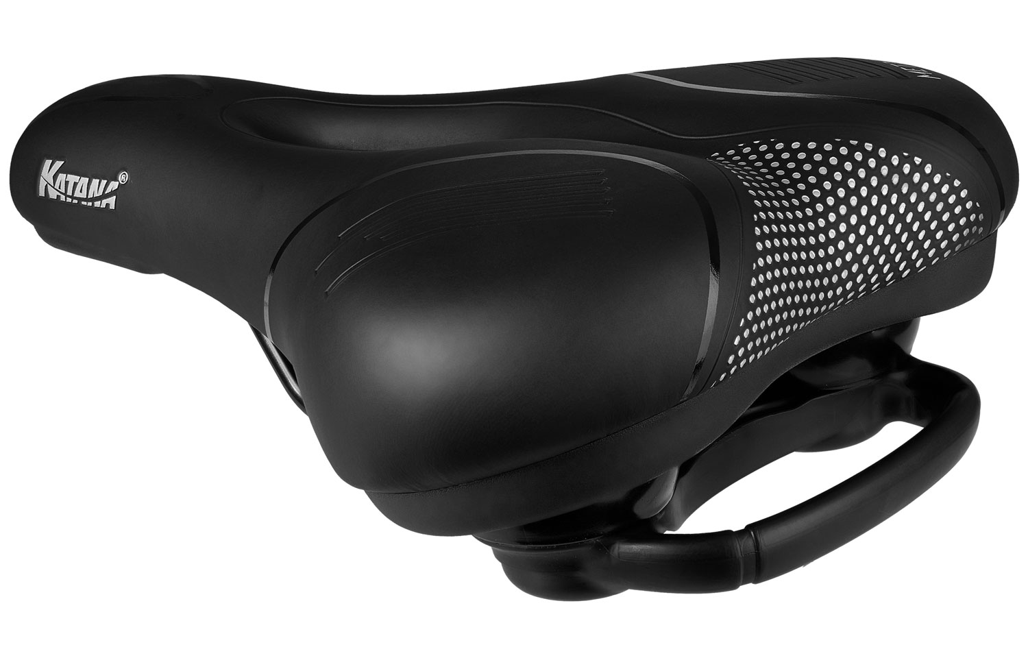 Sillín S7 Touring S-Comfort Flow-Cut con empuñadura