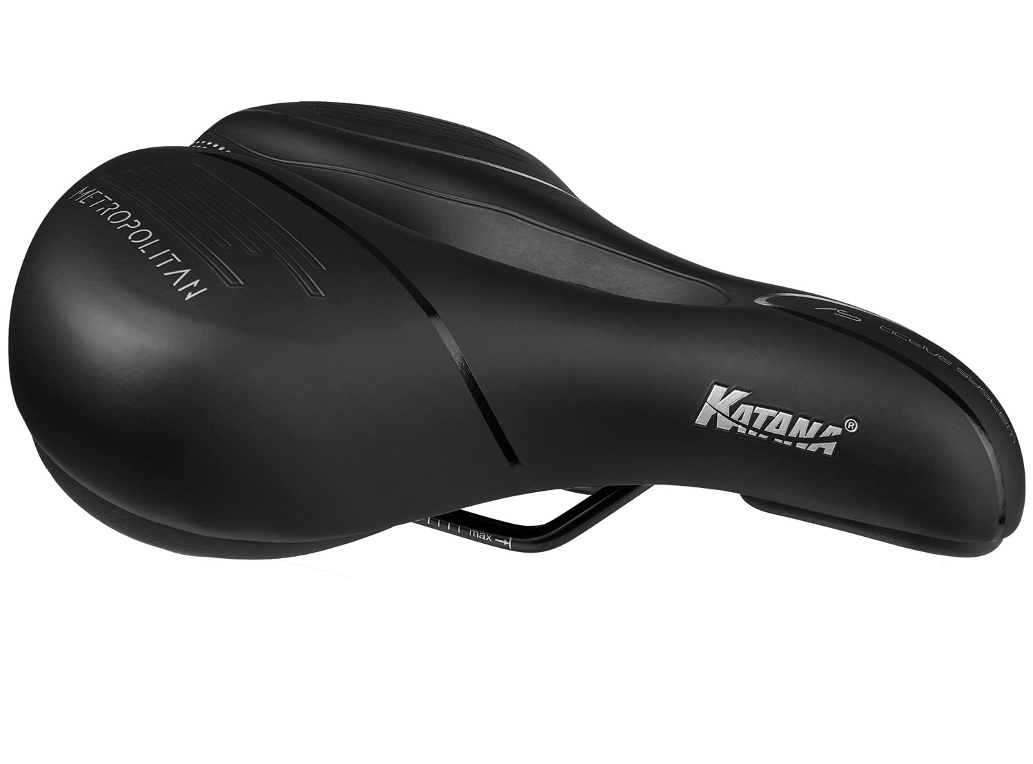 S8 Trekking/City S-Comfort Selle Flow-Cut avec poignée