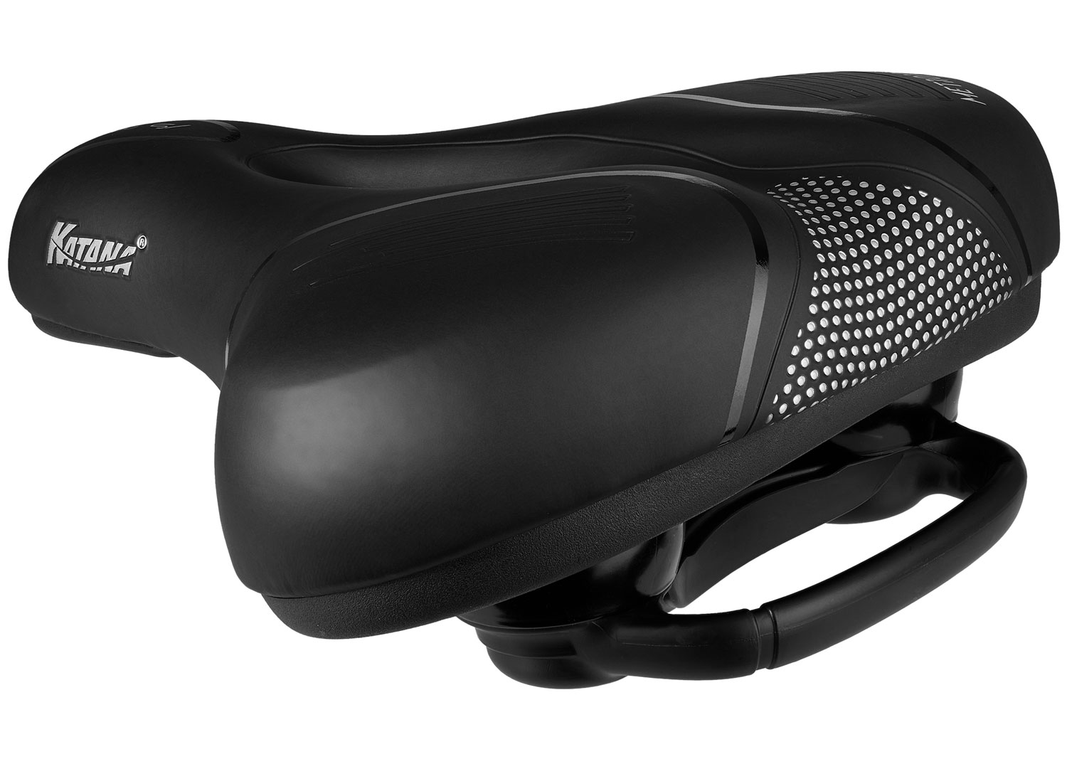 S8 Sillín Trekking/City S-Comfort Flow-Cut con empuñadura