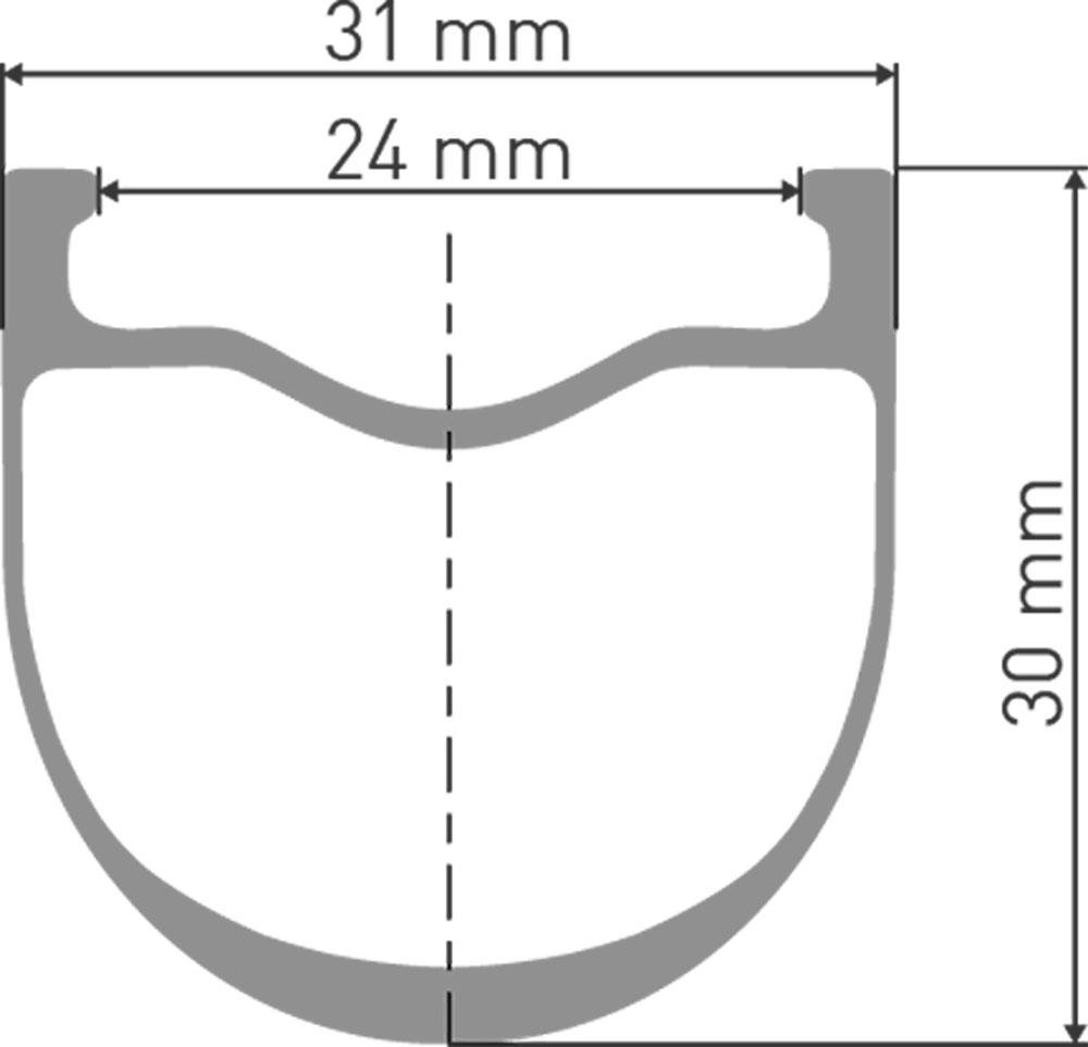 GRC 1100 DICUT 30 28" CL Shimano MicroSpline Carbon Hinterrad