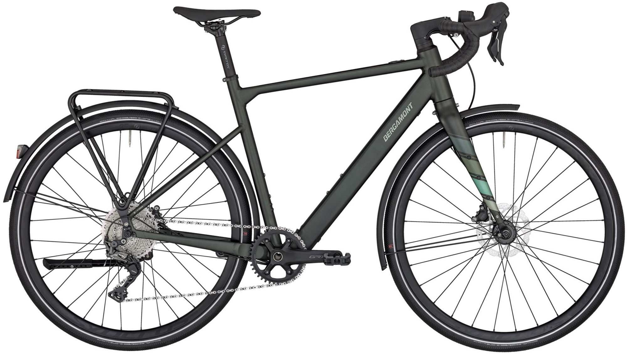 E-Sweep Adventure Noir olive mat