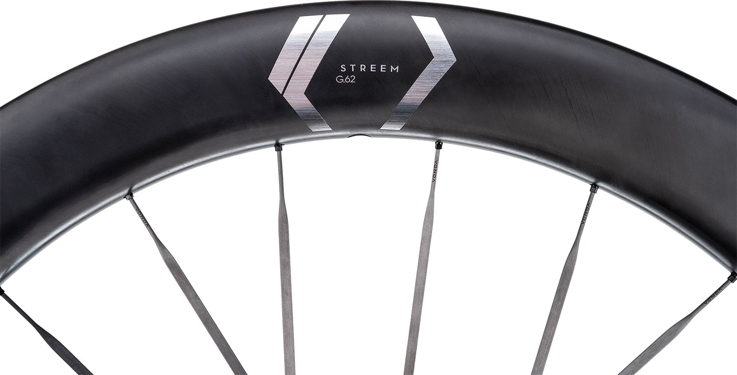 Streem G.62 CS FADE R CL 28" Shimano HG Carbon Laufradsatz