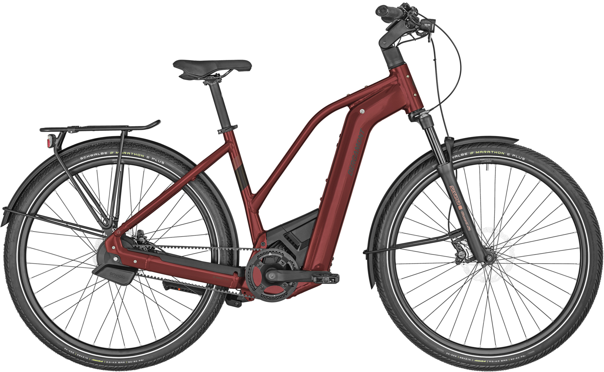 Cintura E-Horizon Premium Pro Lady rosso lucido